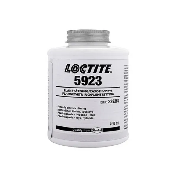 Фланцевый уплотнитель незастывающий (банка с кистью) Loctite 5923 Фланцевый уплотнитель незастывающий (банка с кистью) Loctite 5923