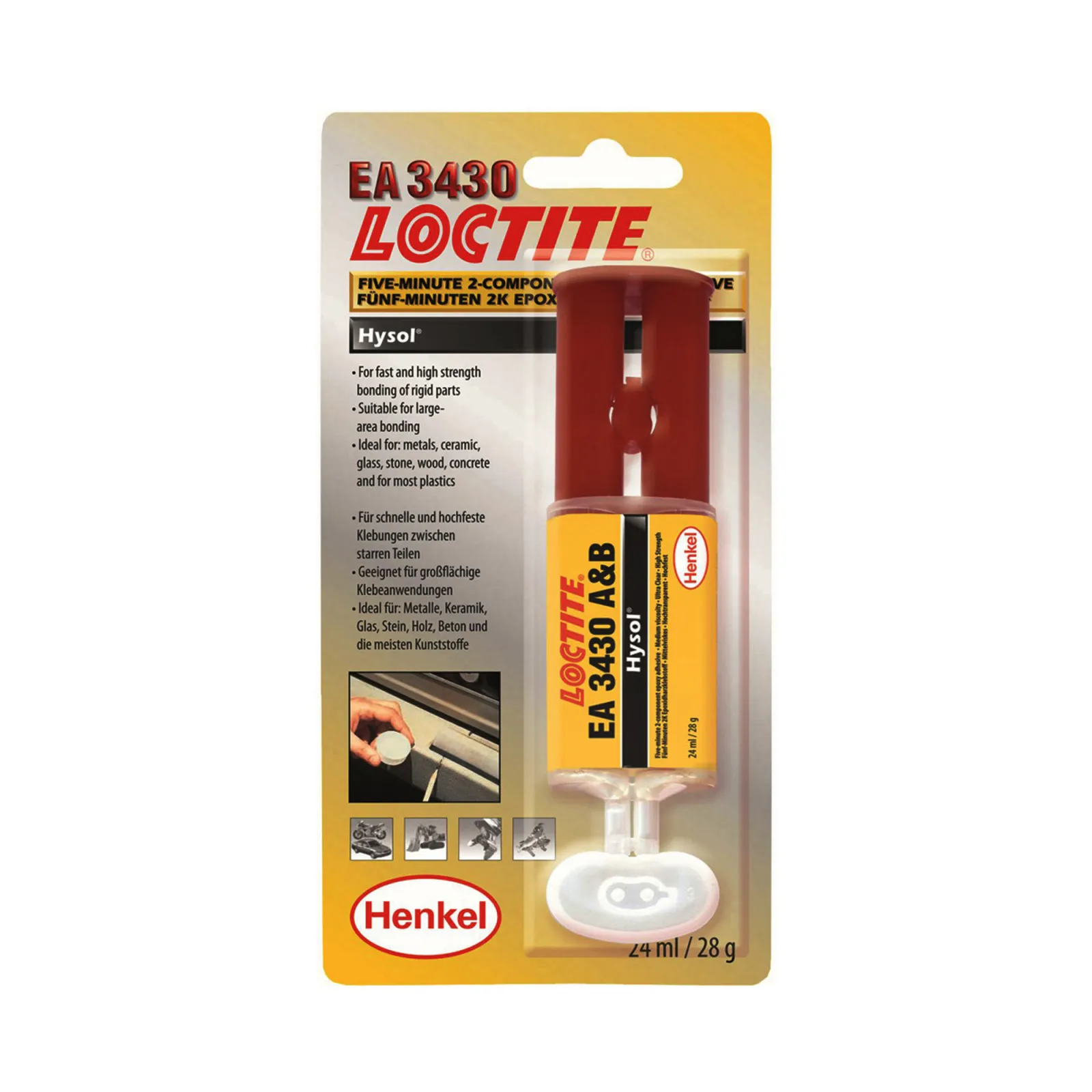 Эпоксидный клей прозрачный (быстрый) Loctite 3430