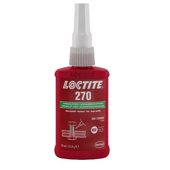 Резьбовой фиксатор высокой прочности Loctite 270